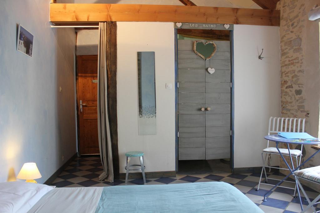 La Bicyclette Fleurie Bed and Breakfast Villemoirieu Habitación foto